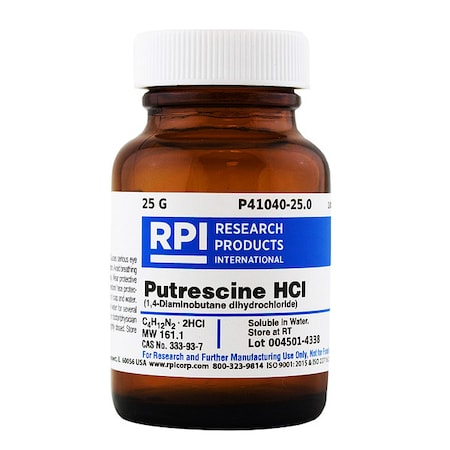 Putrescine, Dihydrochloride, 25g, Powder MPN:P41040-25.0