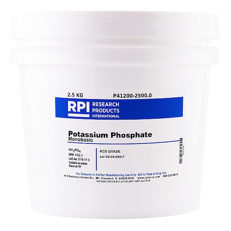 Potassium Phosphate Monobasic, 2.5kg MPN:P41200-2500.0