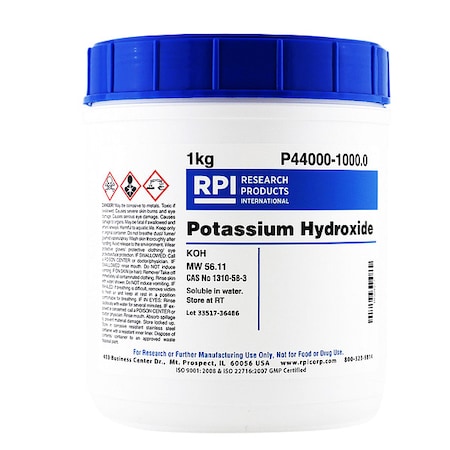 Potassium Hydroxide, 1kg MPN:P44000-1000.0