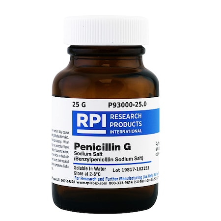 Penicillin G, Sodium Salt, 25g MPN:P93000-25.0