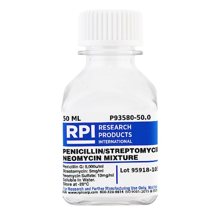 Penicillin/Streptomycin/Neomycin, 50mL MPN:P93580-50.0