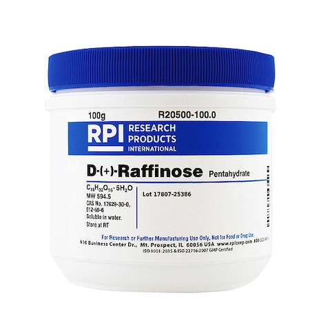 D-(+)-Raffinose Pentahydrate, 100g MPN:R20500-100.0