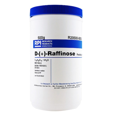 D-(+)-Raffinose Pentahydrate, 500g MPN:R20500-500.0