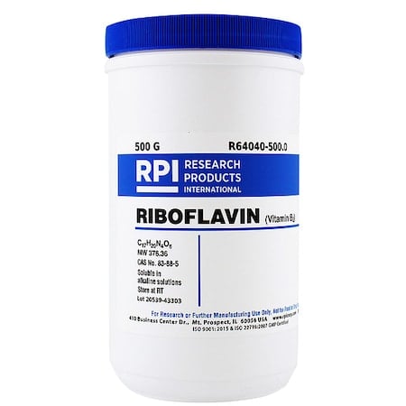 Riboflavin (Vitamin B2), 500g MPN:R64040-500.0