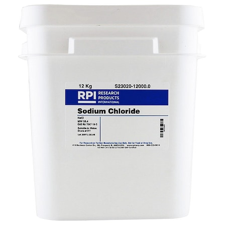 Sodium Chloride, 12kg MPN:S23020-12000.0