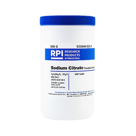 SodiumCitrate TrisodiumSalt Dihydrate MPN:S23040-500.0