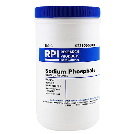 Sodium Phosphate Dibasic Anhydrous, 500g MPN:S23100-500.0