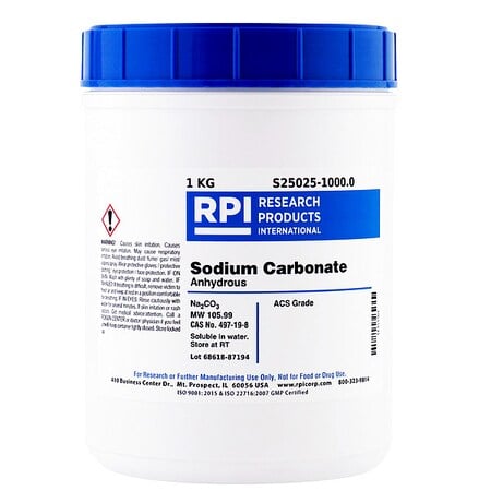 Sodium Carbonate Anhydrous, 1kg MPN:S25025-1000.0