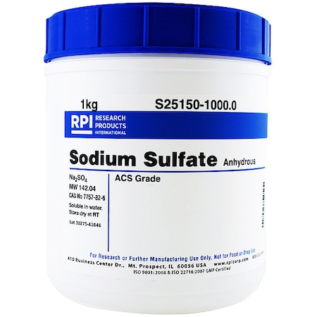 Sodium Sulfate, Anhydrous, 1kg MPN:S25150-1000.0