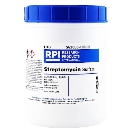 Streptomycin Sulfate, 1kg MPN:S62000-1000.0