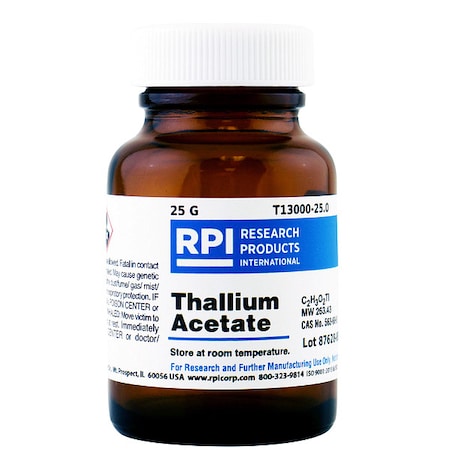 Thallium Acetate, 25g MPN:T13000-25.0