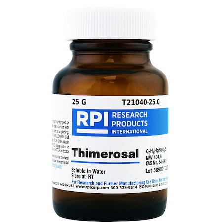 Thimerosal, 25g MPN:T21040-25.0