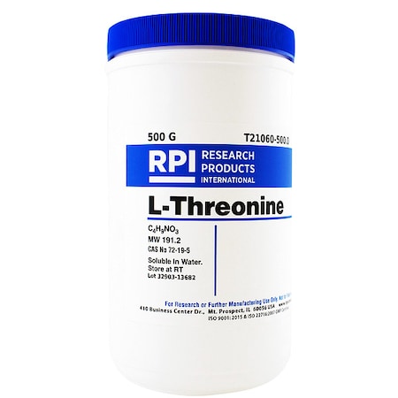L-Threonine, 500g MPN:T21060-500.0