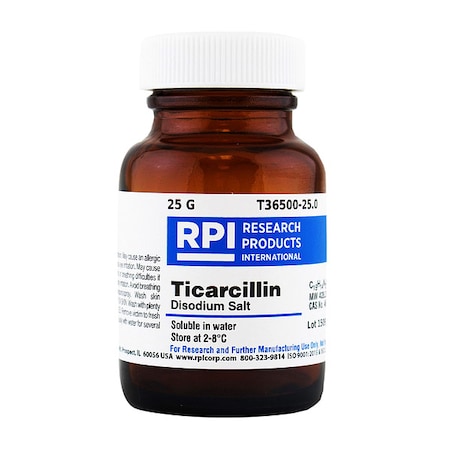 Ticarcillin, Disodium Salt, 25g MPN:T36500-25.0