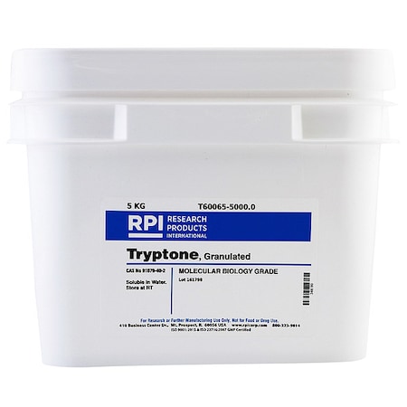 Tryptone, Granulated, 5kg MPN:T60065-5000.0