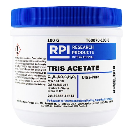 TRIS Acetate Ultra Pure, 100g MPN:T60070-100.0