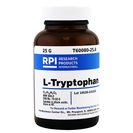 L-Tryptophan, 25g MPN:T60080-25.0