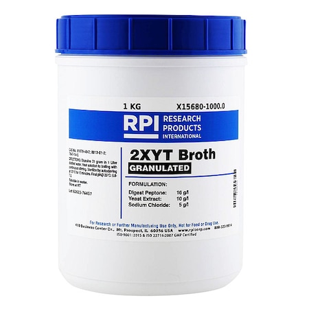 2XYT Broth, Granulated, 1kg MPN:X15680-1000.0