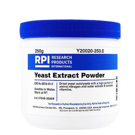 Yeast Extract, Powder, 250g MPN:Y20020-250.0