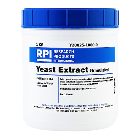 Yeast Extract, Granulated, 1kg MPN:Y20025-1000.0