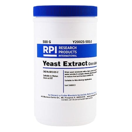Yeast Extract, Granulated, 500g MPN:Y20025-500.0