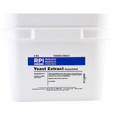 Yeast Extract, Granulated, 5kg MPN:Y20025-5000.0