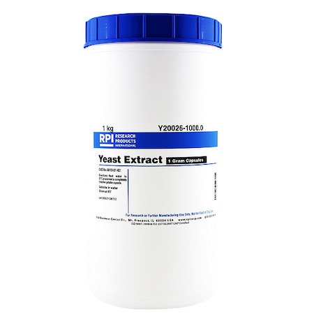 Yeast Extract Capsules, 1kg, PK1000 MPN:Y20026-1000.0
