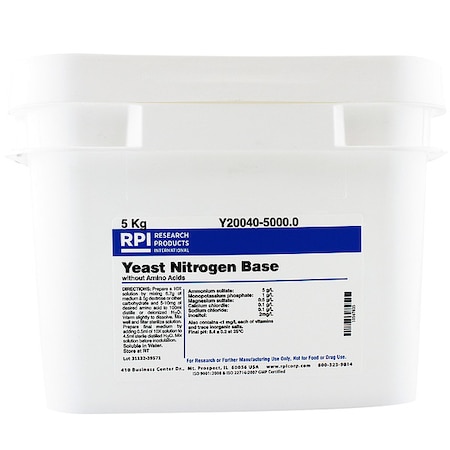 Yeast Nitrogen Base w/ Amino Acids, 5kg MPN:Y20040-5000.0