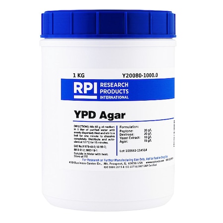 YPD Agar, 1kg MPN:Y20080-1000.0