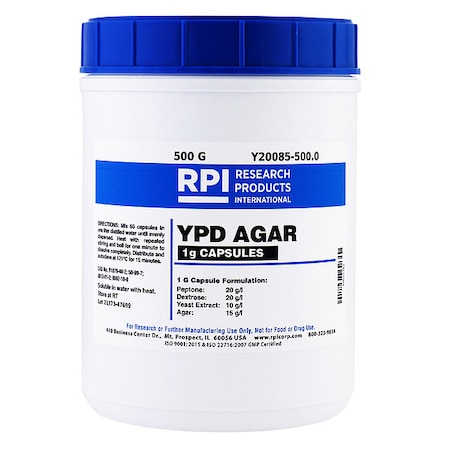 YPD Agar, 500g, PK500 MPN:Y20085-500.0