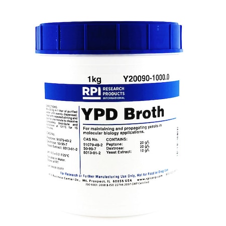 YPD Broth, 1kg MPN:Y20090-1000.0