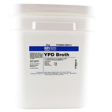 YPD Broth, 5kg MPN:Y20090-5000.0