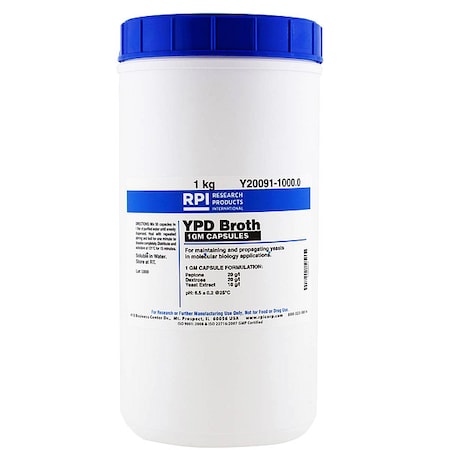 YPD Broth, 1kg, PK1000 MPN:Y20091-1000.0