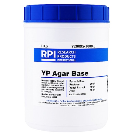 YPD Agar, 1kg MPN:Y20095-1000.0