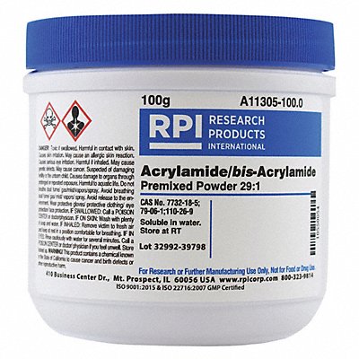 Acrylamide/bis-Acryl 29 1 Powder 100g MPN:A11305-100.0