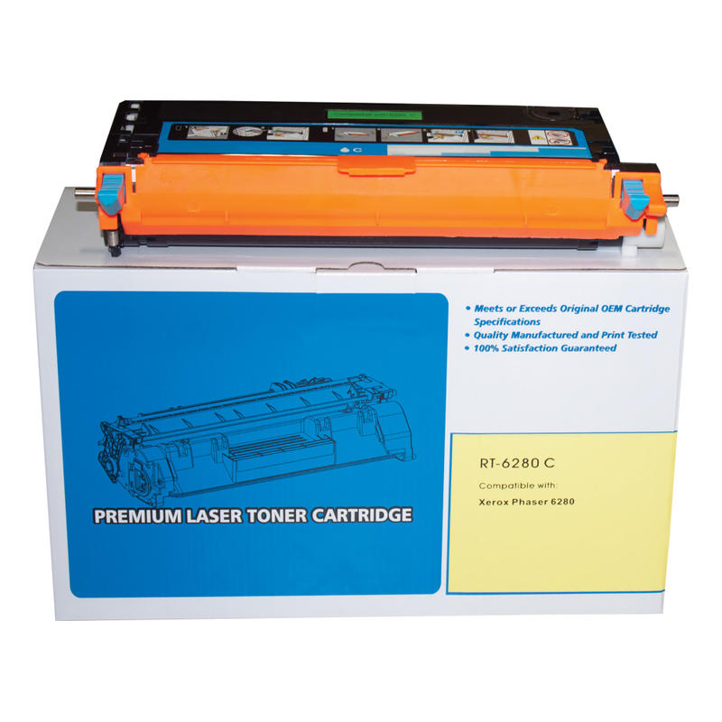 Reliance Remanufactured Cyan Toner Cartridge Replacement For Xerox 106R01392 MPN:REL/106R01392