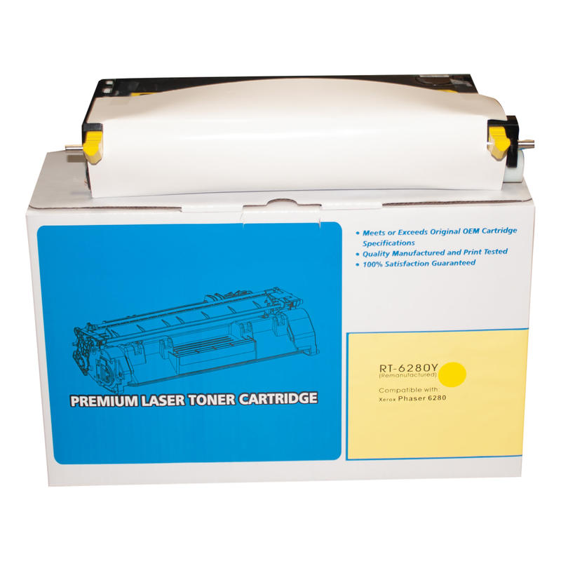 Reliance Remanufactured Yellow Toner Cartridge Replacement For Xerox 106R01394 MPN:REL/106R01394