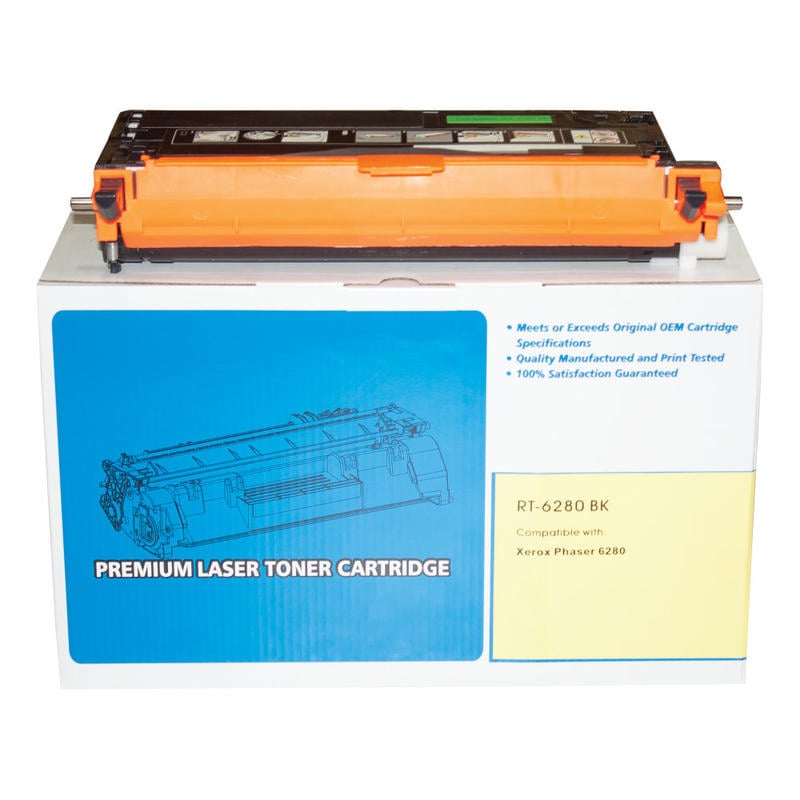 Reliance Remanufactured Black Toner Cartridge Replacement For Xerox 106R01395 MPN:REL/106R01395