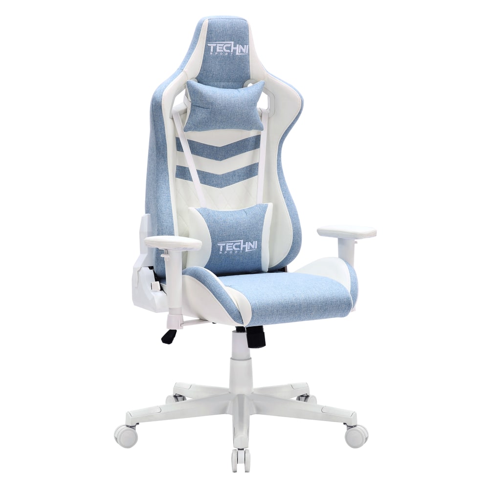 Techni Sport Pastel Series Ergonomic Faux Leather Computer Gaming Chair, Blue MPN:RTA-TS86-BL
