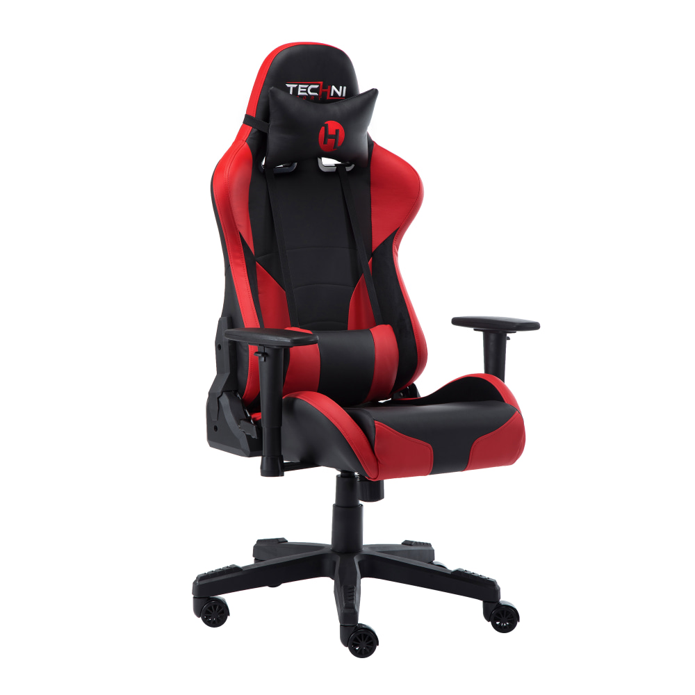 Techni Sport RTA-TS90-RED Ergonomic Faux Leather Computer Gaming Chair MPN:RTA-TS90-RED