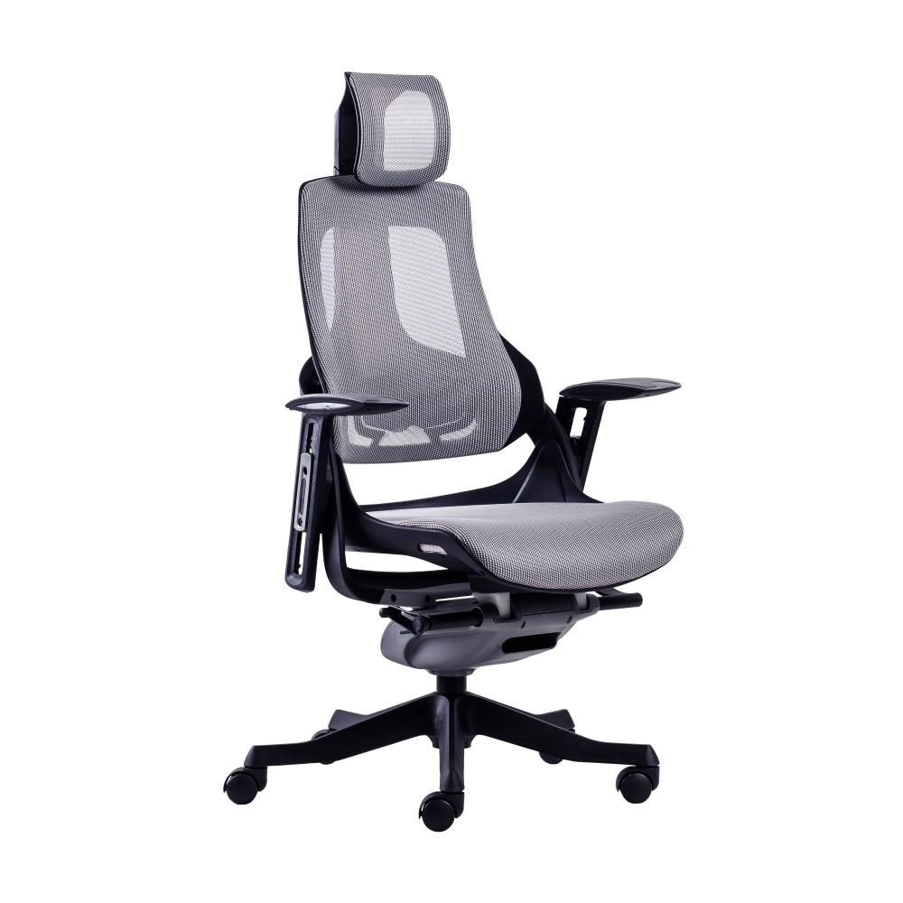 Techni Mobili Ergonomic Mesh High-Back Executive Office Chair, Gray, RTA1818CGRY MPN:RTA-1818C-GRY