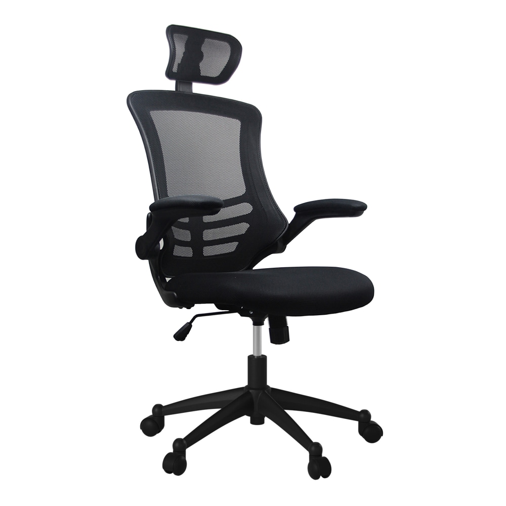 Techni Mobili Modern Ergonomic Mesh High-Back Executive Office Chair, Black, Total Qty 1 MPN:RTA-80X5-BK