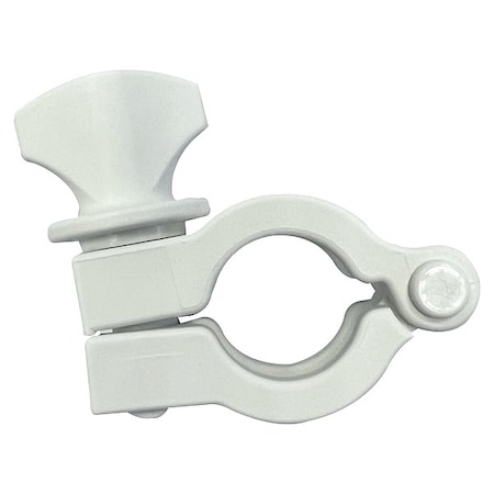 Clamp, Nylon, Threaded, 1/2 in; 3/4 in MPN:13MHHM-NGW-050/075