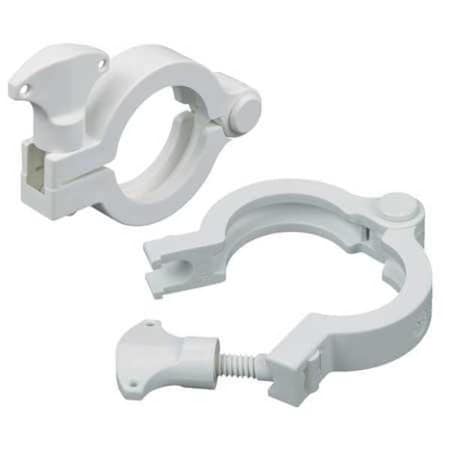 Hinge Clamp, Nylon, 1 to 1-1/2 In Pipe MPN:13MHHM-NGW-150