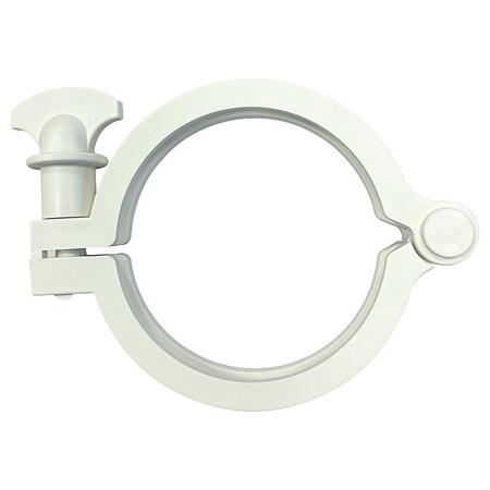 Hinge Clamp, Nylon, 3 In Pipe MPN:13MHHM-NGW-300