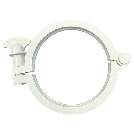 Clamp, Nylon, Threaded, 4 in MPN:13MHHM-NGW-400