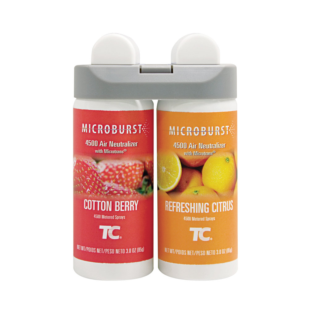 Rubbermaid Commercial Microburst Duet Refills, Cotton Berry, Pack Of 4, 3485952 MPN:3485952EA