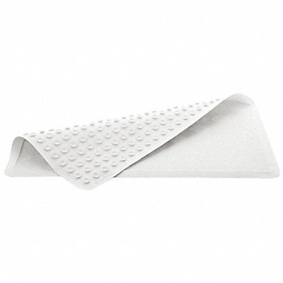 Bath Mat 22-1/2 L 14 W White PK12 MPN:1982724