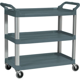 Rubbermaid® Xtra Service Cart w/3 Shelves 300 lb. Cap 40-3/5