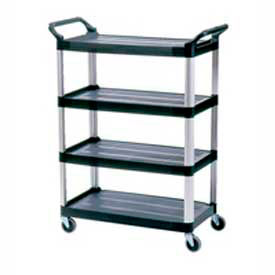 Rubbermaid® Xtra Service Cart w/4 Shelves 300 lb. Capacity 40-3/5